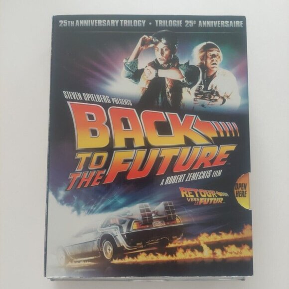 Back to the Future: 25th Anniversary Trilogy DVD Set 7 Discs - Picture 1 of 7